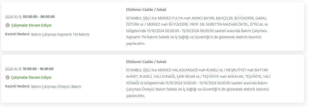 Gece yarısından itibaren İstanbul'un 22 ilçesinde 8 saati bulacak elektrik kesintisi 4